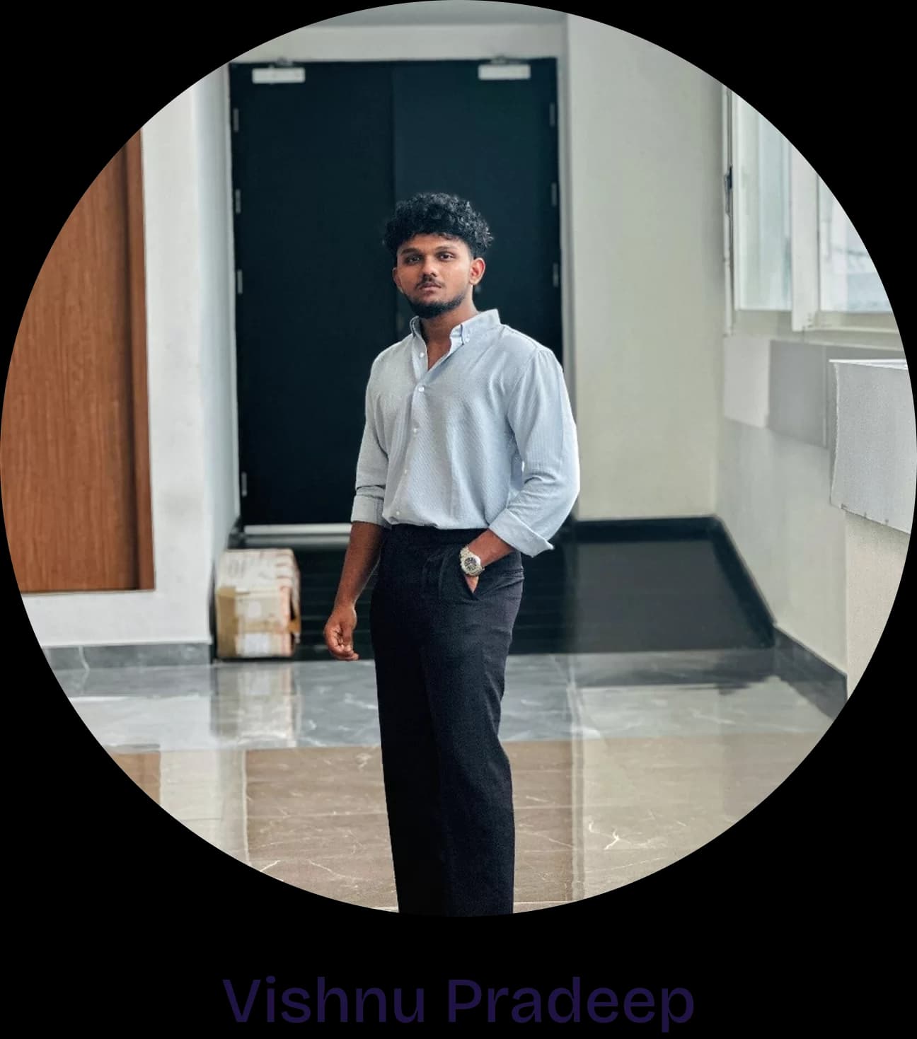 Student placed after training at Finprov Pandalam